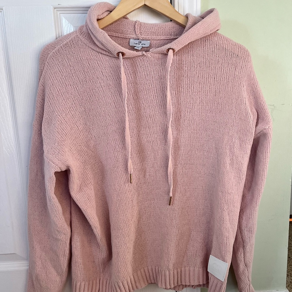Women’s Ivory Ella Sweater with Hood